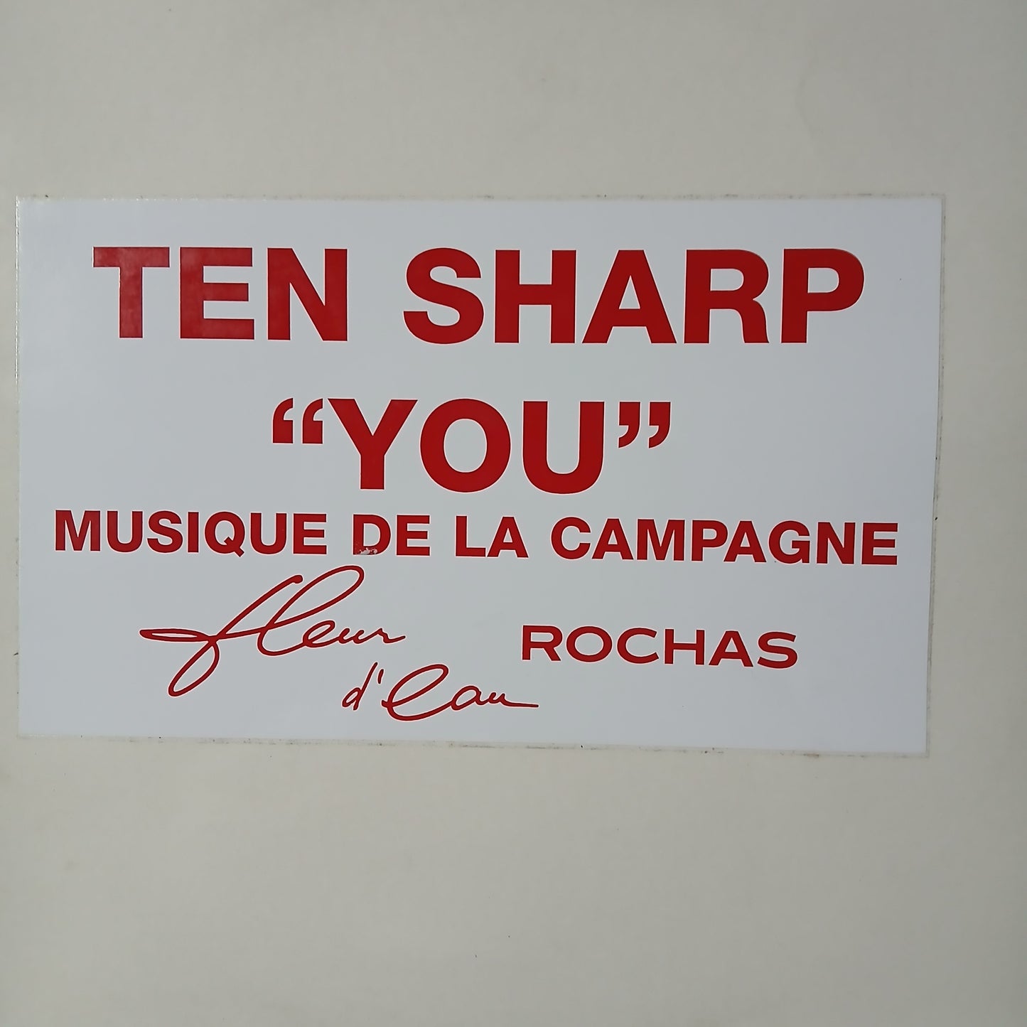 Ten Sharp You Maxi De Epoca VG+