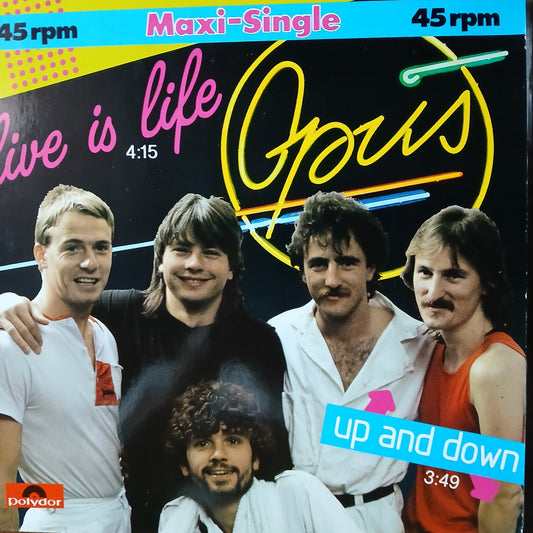 Opus Live is Life Maxi De Epoca VG+