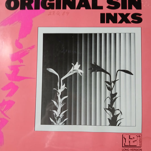 Inxs Original Sin Maxi De Epoca VG+