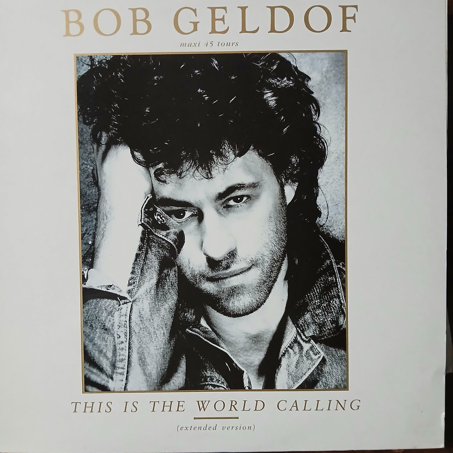 Bob Geldof This is the World Calling Maxi De Epoca VG+