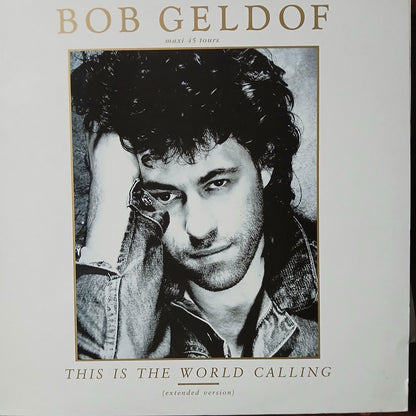 Bob Geldof This is the World Calling Maxi De Epoca VG+