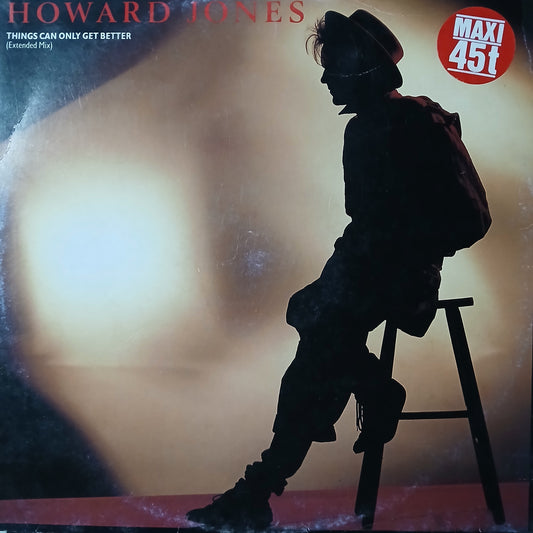 Howard Jones Things Can Only Get Better Maxi De Epoca VG+