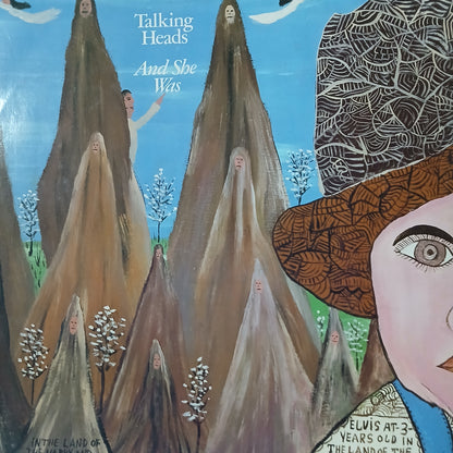 Talking Heads And She Was Maxi De Epoca VG+