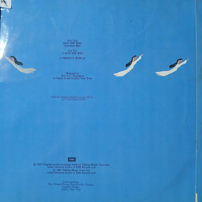 Talking Heads And She Was Maxi De Epoca VG+