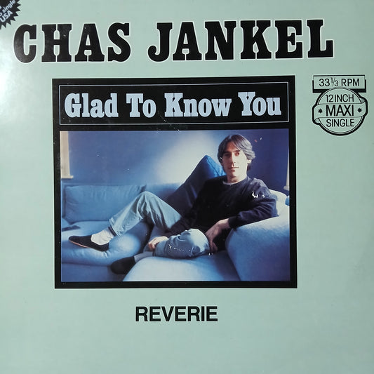 Chas Jankel Glad to Know You Maxi De Epoca VG+