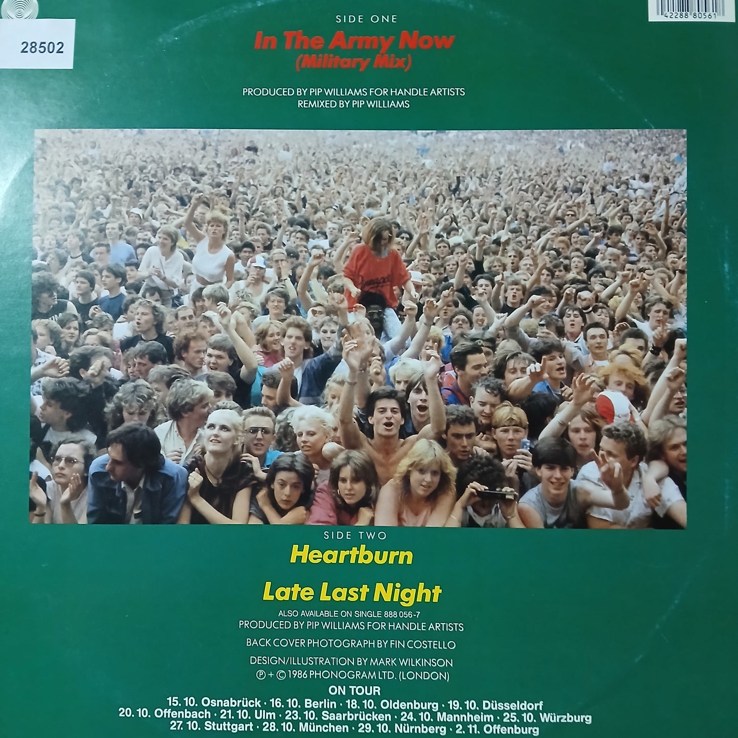 Status Quo In The Army Now Maxi De Epoca VG+