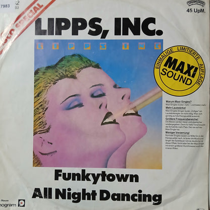 Lipps Inc Funkytown Maxi De Epoca VG+