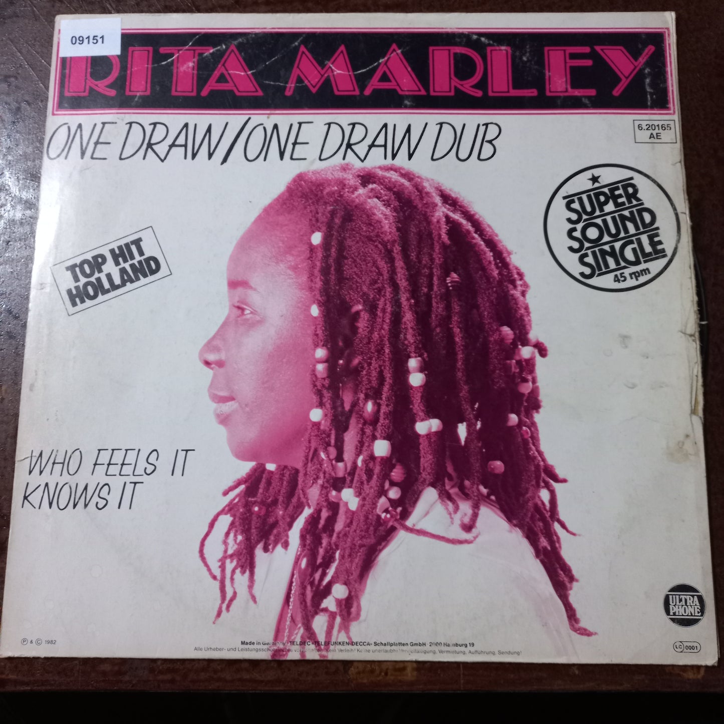 Rita Marley One Draw Maxi De Epoca VG+