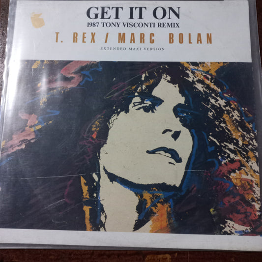 T. Rex Get It On Maxi De Epoca VG+