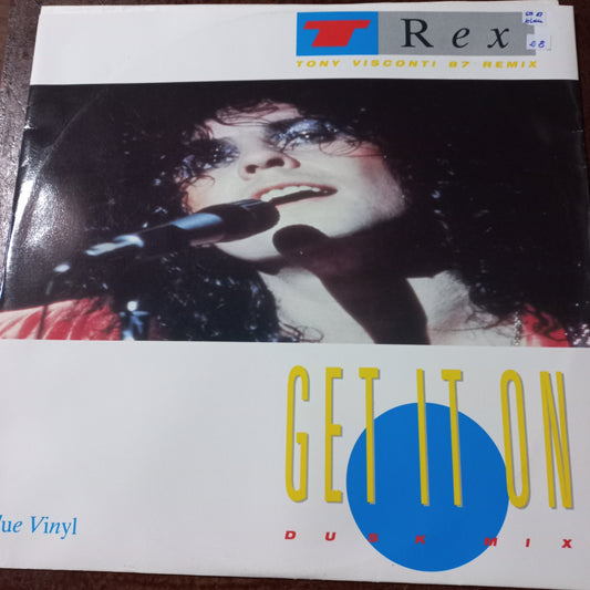 T. Rex Get It On Maxi De Epoca VG+