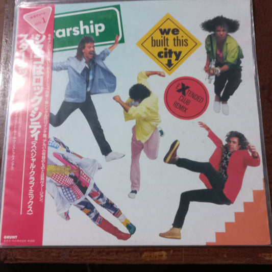 Starship We Built This City Japan Version Maxi De Epoca VG+