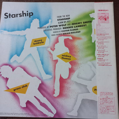 Starship We Built This City Japan Version Maxi De Epoca VG+