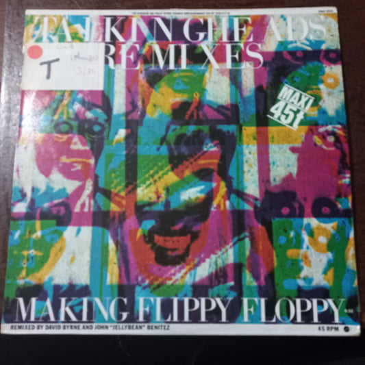 Talking Heads Slippery People Maxi De Epoca VG+