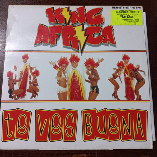 King Africa Te Ves Buena Maxi De Epoca VG+
