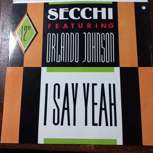 Secchi I Say Yeah Maxi De Epoca VG+