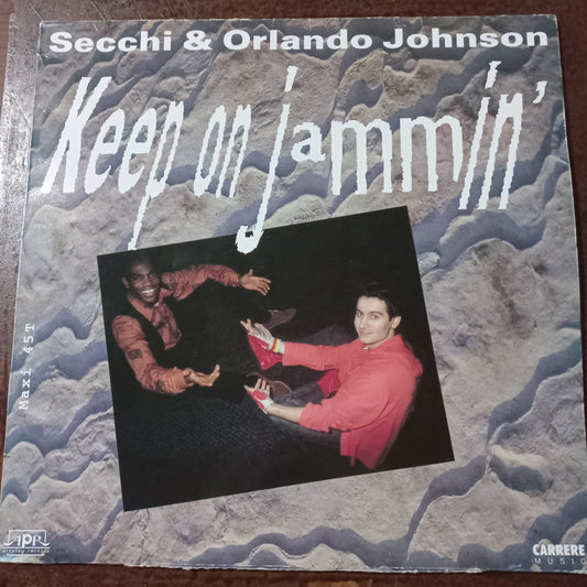 Secchi Keep On Jamming Maxi De Epoca VG+
