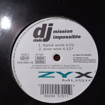 Dj Dado Mission Impossible Maxi De Epoca VG+