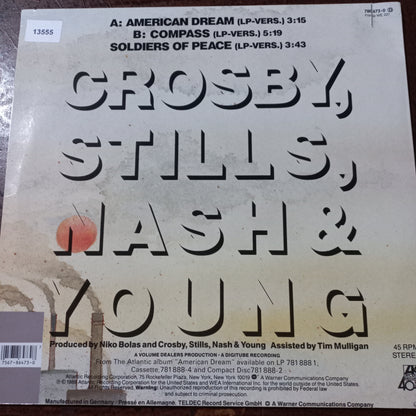 Crosby Stills Nash and Young American Dream Maxi De Epoca VG+