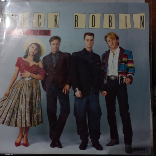Cock Robin The Promise You Made Simple 7" 2da. Mano VG+