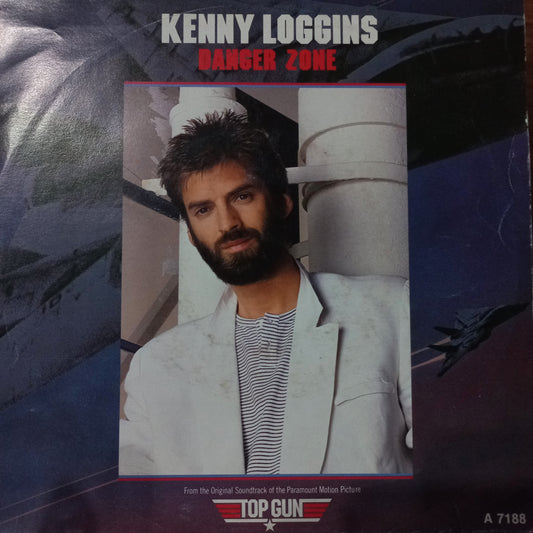 Kenny Loggins Danger Zone Simple 7" 2da. Mano VG+