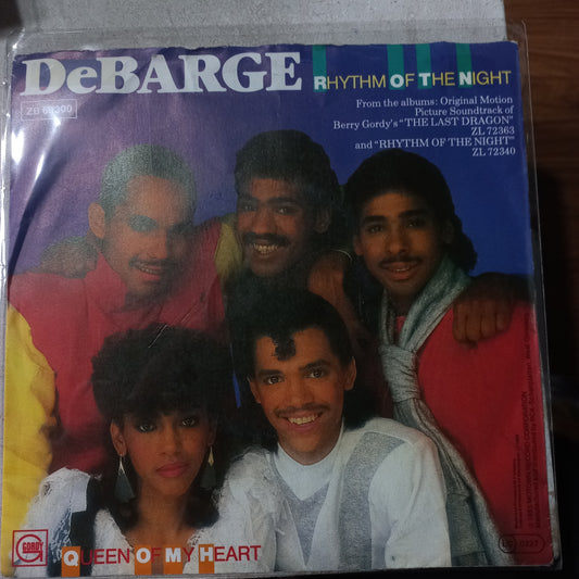 De Barge Rhytm of the Night Simple 7" 2da. Mano VG+