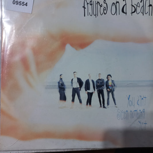 Figures on a Beach You Aint Seen Nothing Yet Simple 7" 2da. Mano VG+