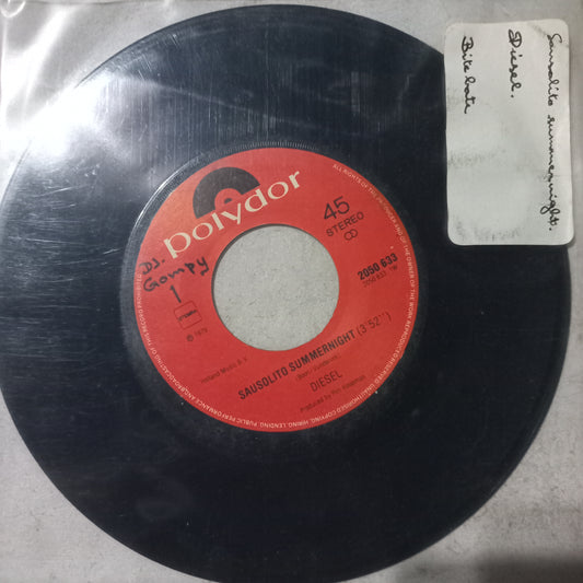 Diesel Sausalito Summernight Simple 7" De Epoca VG+