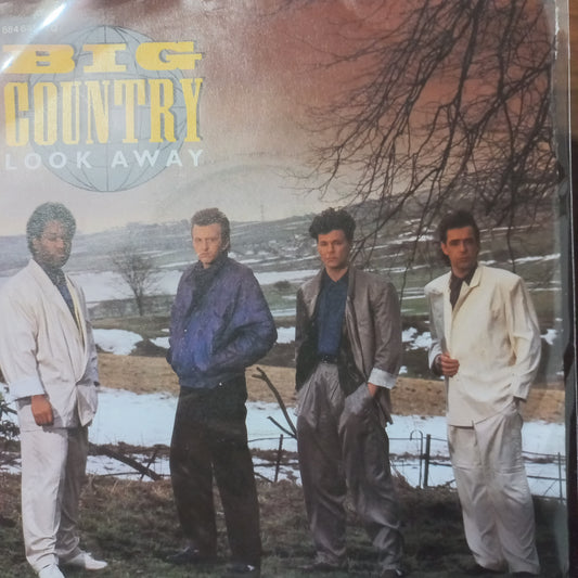 Big Country Look Away Simple 7" De Epoca VG+