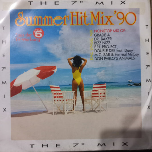 Varios Summer Hit Mix 90 Simple 7" De Epoca VG+