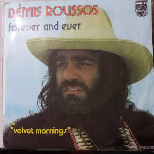 Demis Roussos Forever and Ever Simple 7" De Epoca VG+