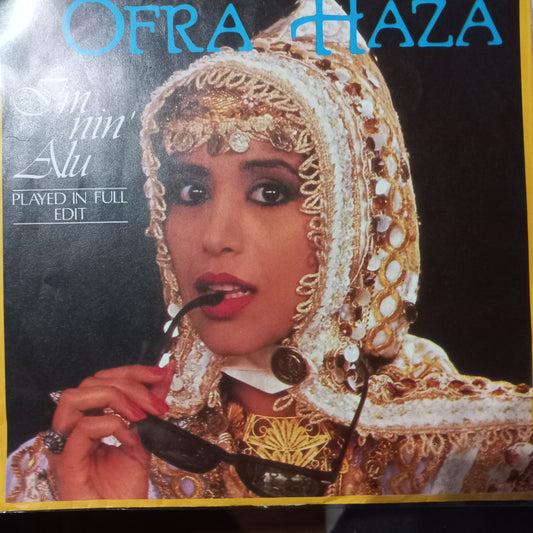 Ofra Haza Im Nin Alu Simple 7" De Epoca VG+