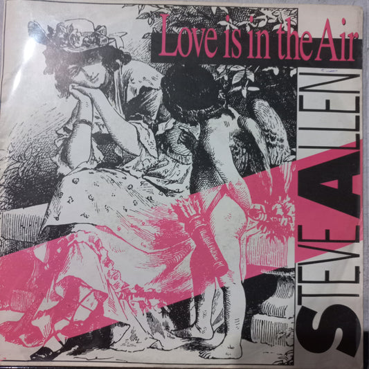 Steve Allen Love is in the Air Simple 7" 2da. Mano VG+