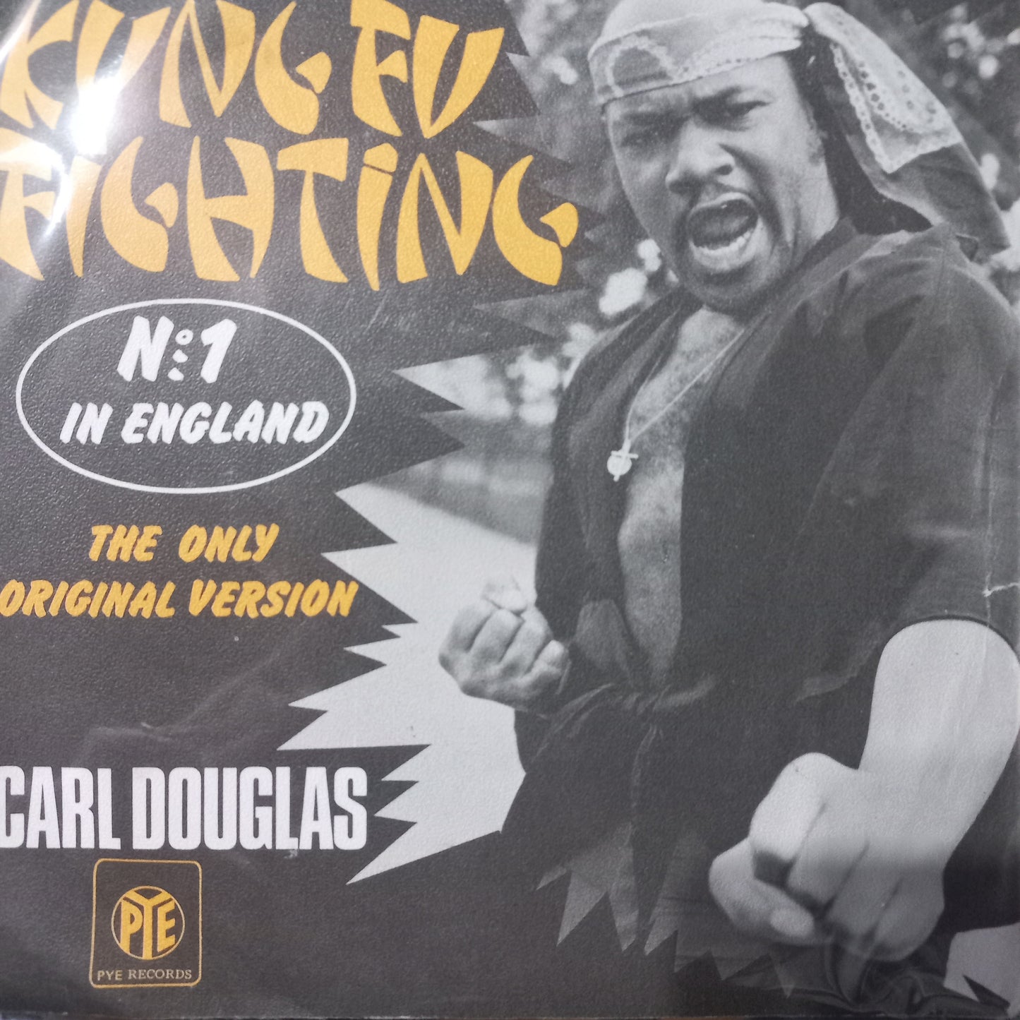 Carl Douglas Kung Fu Fighting Simple 7" 2da. Mano VG+