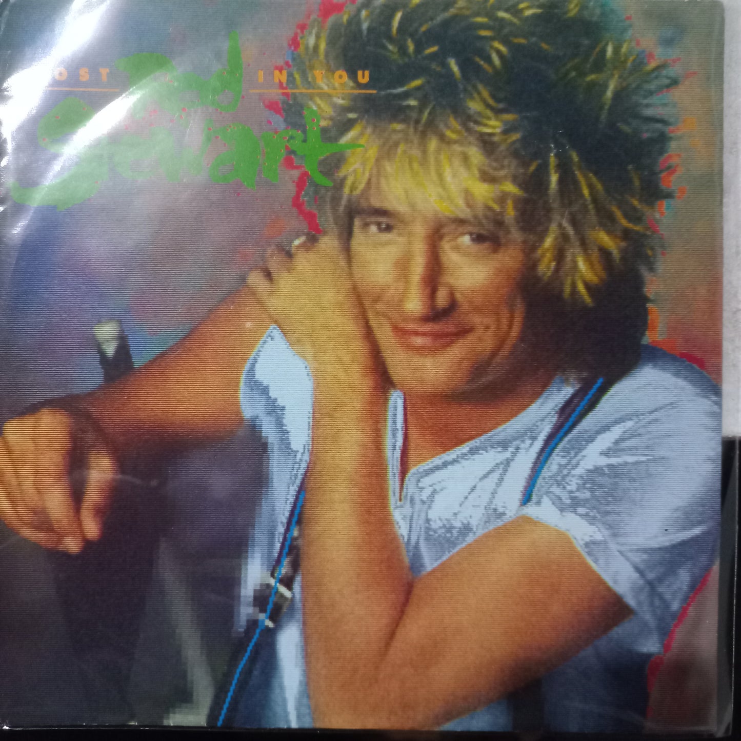 Rod Stewart Lost In You Simple 7" 2da. Mano VG+