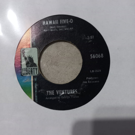 The Ventures Hawaii 5 0 Simple 7" De Epoca VG+