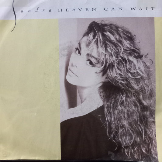 Sandra Heaven Can Wait Simple 7" 2da. Mano VG+