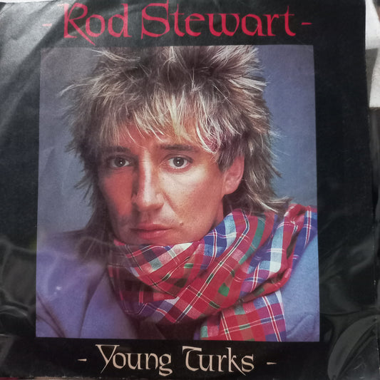 Rod Stewart Young Turks Simple 7" 2da. Mano VG+