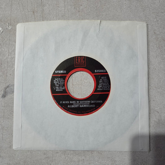 The Archies Sugar Sugar / Albert Hammond It never Rains Simple 7" 2da. Mano VG+