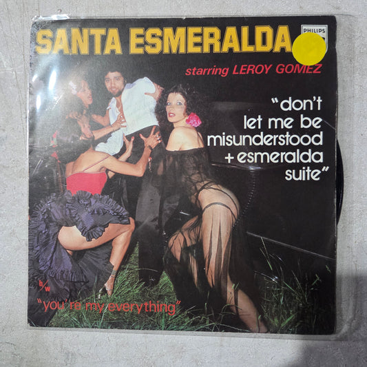 Santa Esmeralda Dont Let me be Misunderstood Simple 7" 2da. Mano VG+