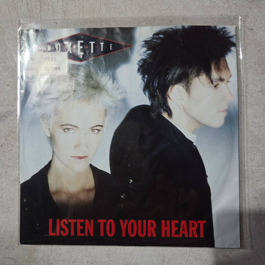 Roxette Listen to your Heart Simple 7" 2da. Mano VG+