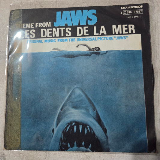 Theme from Jaws Tiburon Simple 7" 2da. Mano VG+