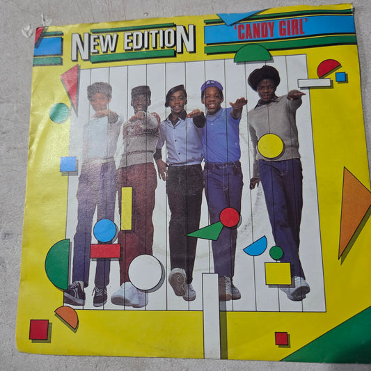 New Edition Candy Girl Simple 7" 2da. Mano VG+