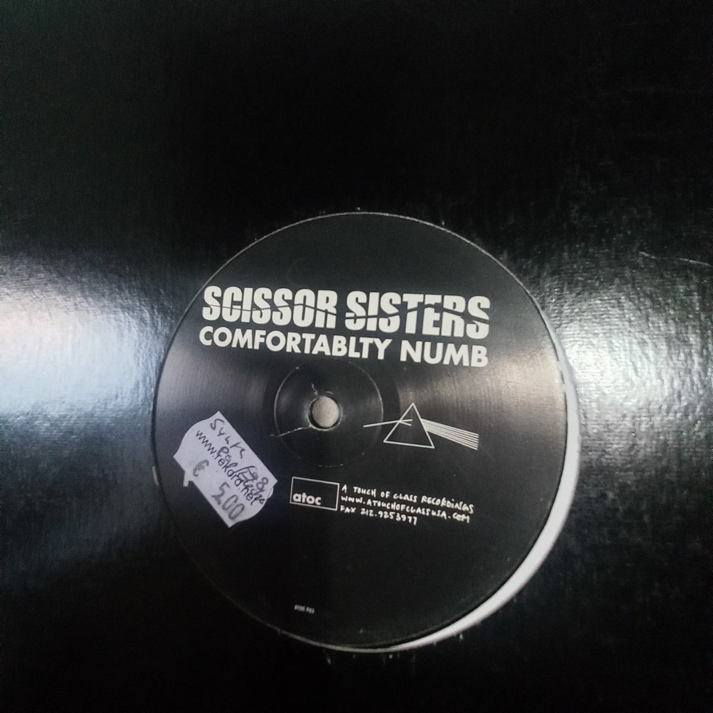 Sissor Sisters Comfortably Numb Maxi De Epoca VG+