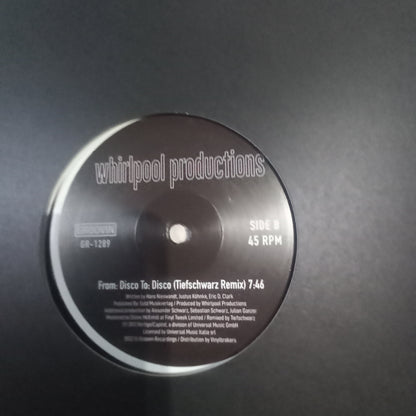 Whirpool Production From Disco to Disco Maxi Near Mint Inmaculado Estado Disco y Tapa