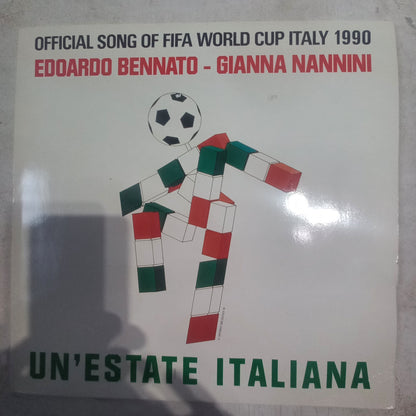 Edoardo Bennato Un Estate Italiana Maxi de Epoca VG+