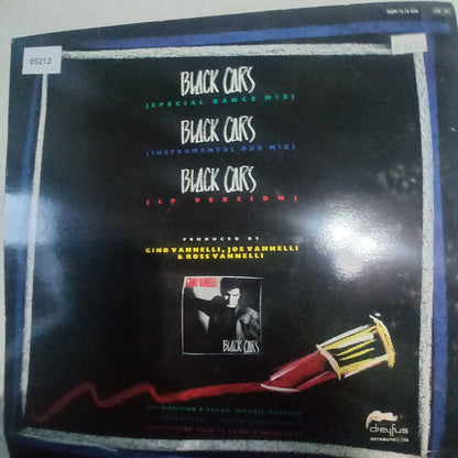 Gino Vanelli Black Cars Maxi de Epoca VG+
