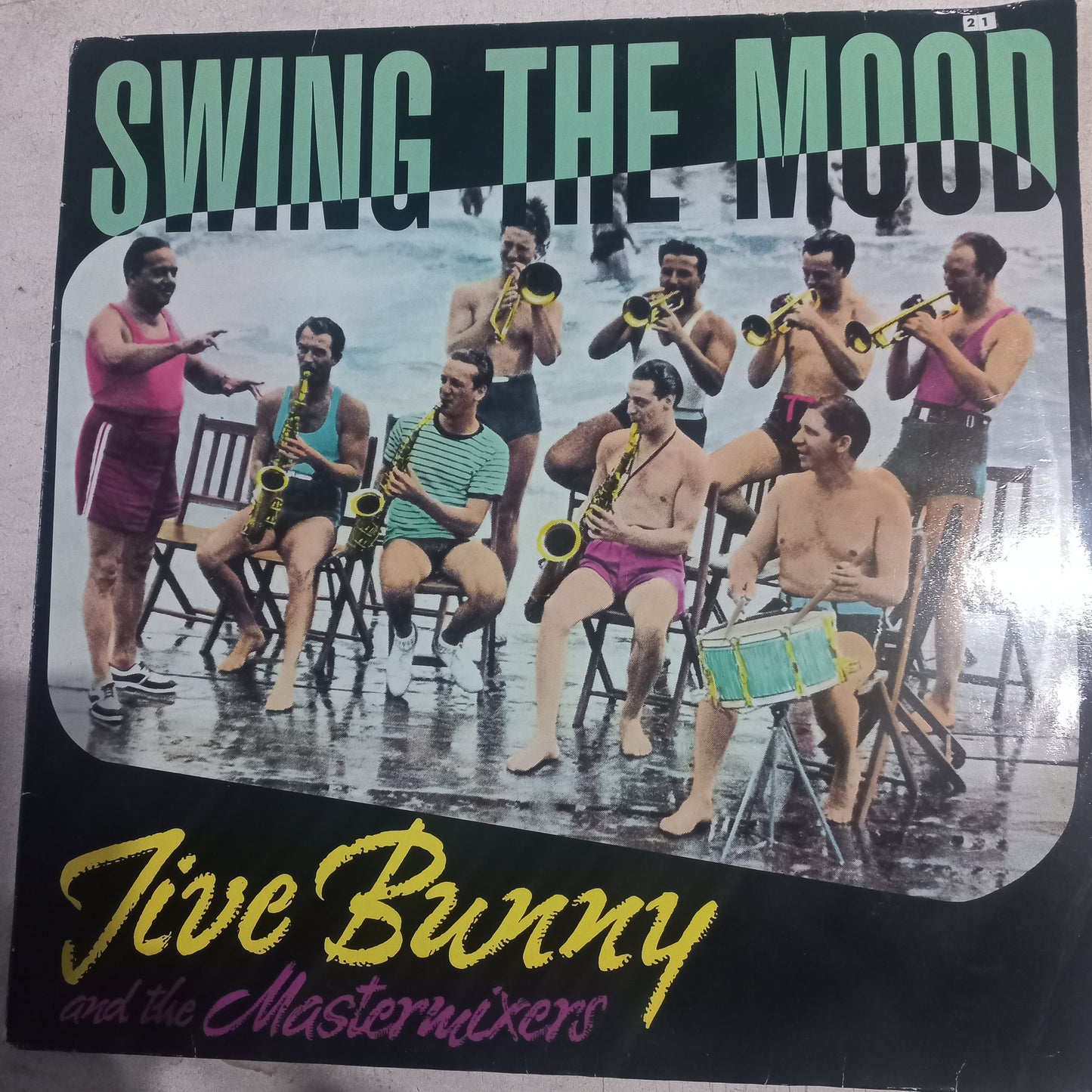 Jive Bunny Swing the Mood Maxi de Epoca VG +