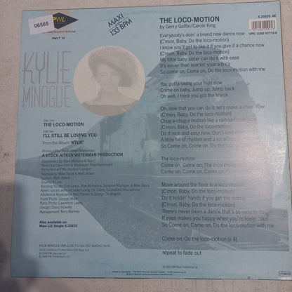 Kylie Minogue The Locomotion Incluye Stop Maxi de Epoca VG +