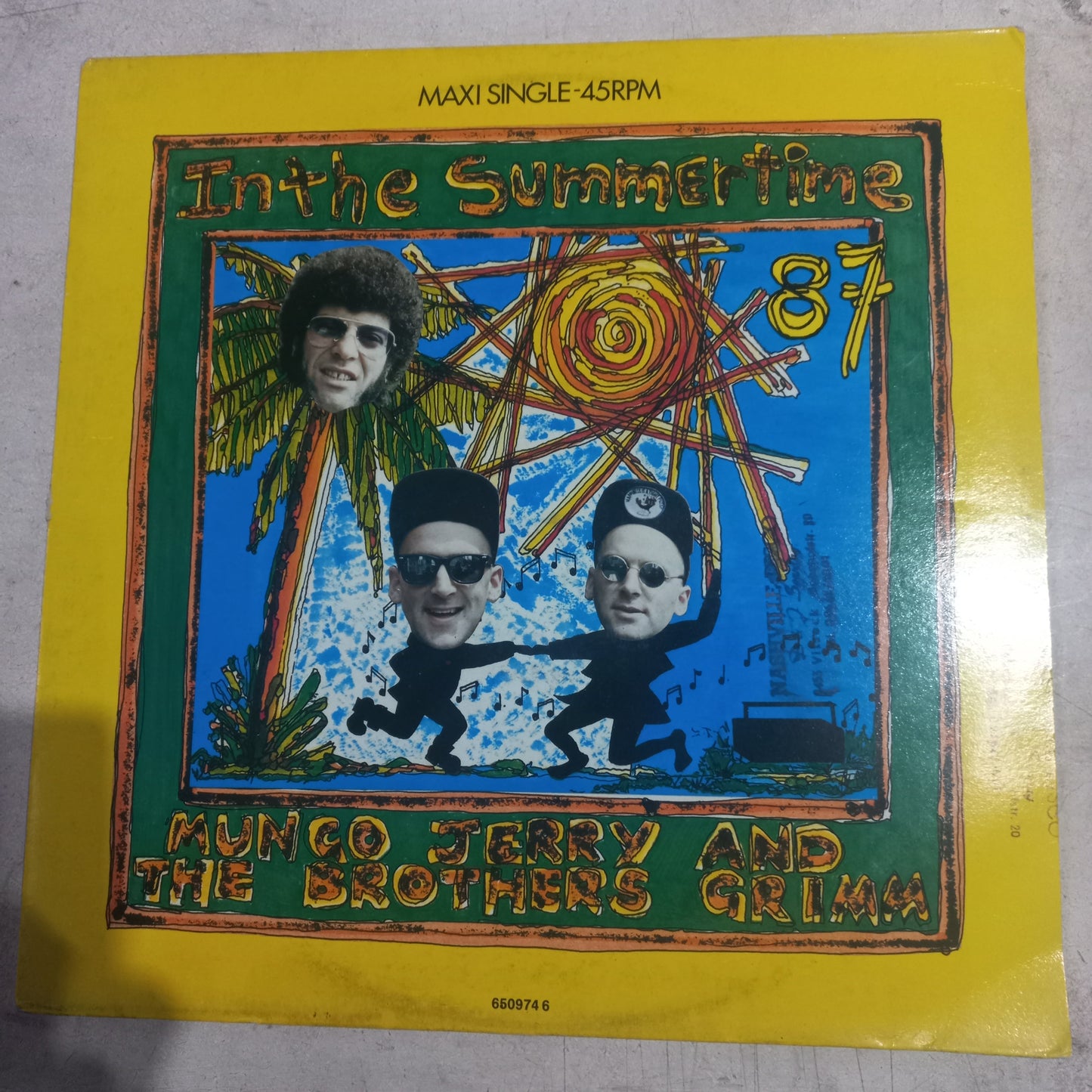 Mungo Jerry In the Summertime Maxi de Epoca VG +