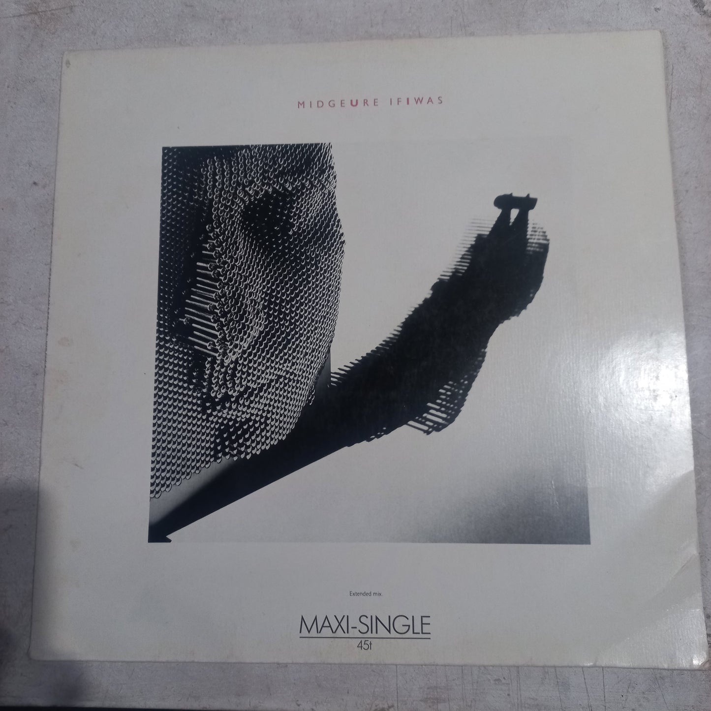 Midge Ure If i Was Maxi de Epoca VG +